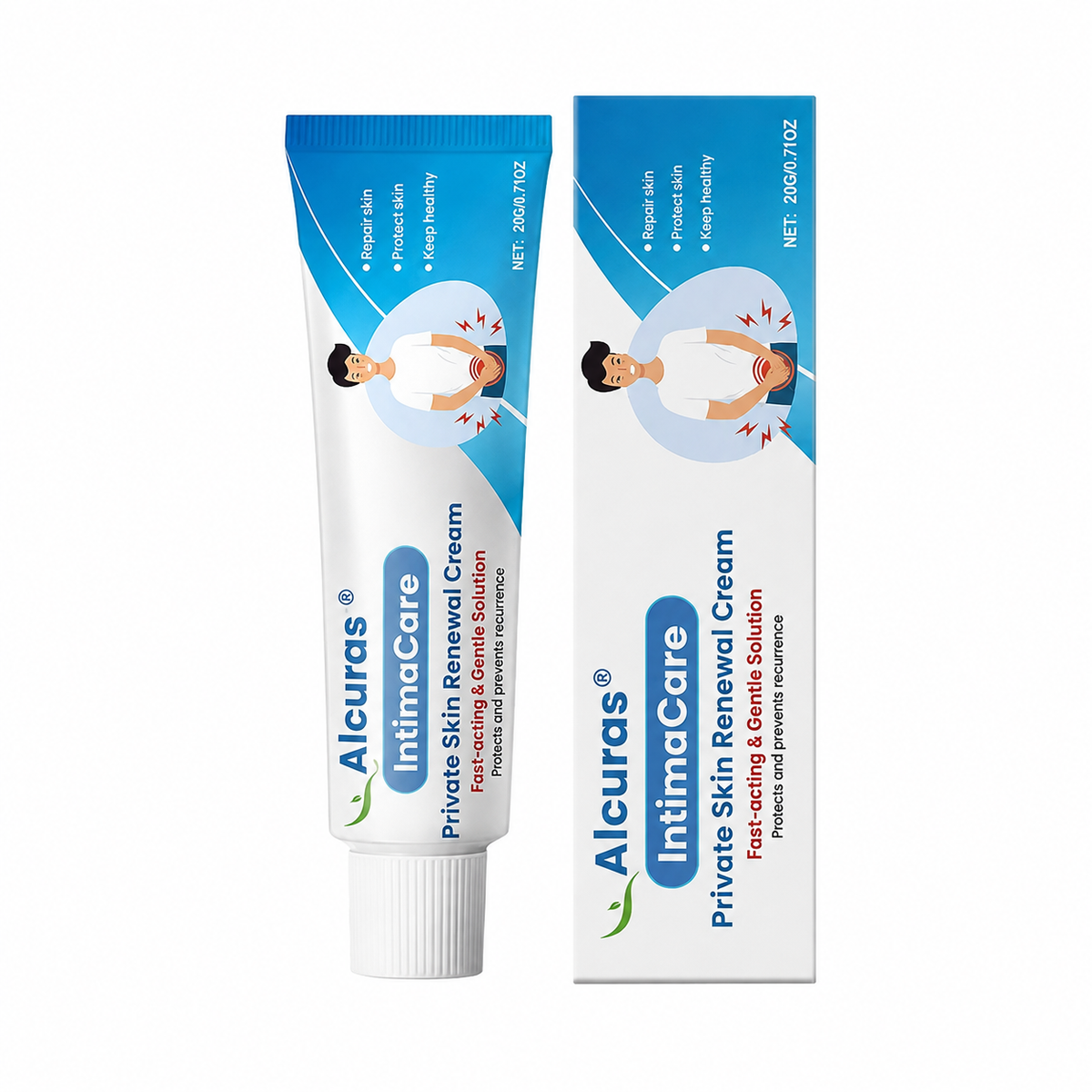 Crema renovadora de la piel íntima Alcuras® IntimaCare