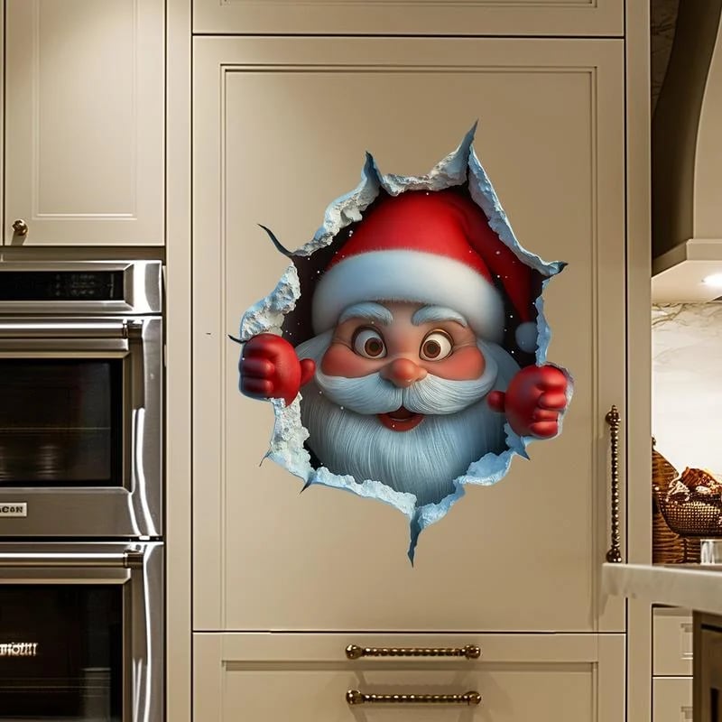 LAST DAY -49% OFF🎅✨2D Christmas Creative Wall Sticker