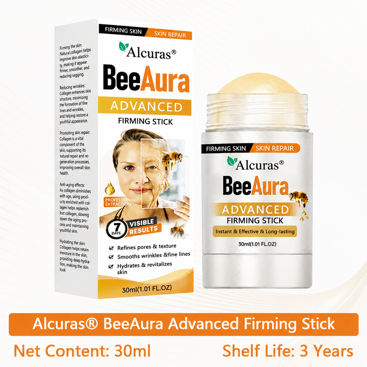 Alcuras® BeeAura Advanced Firming Stick