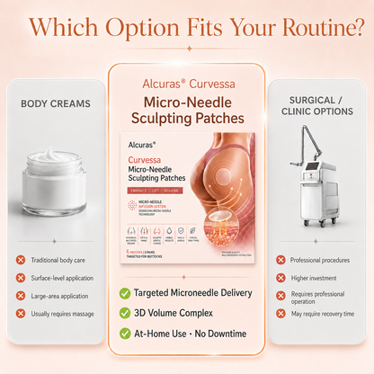 Alcuras® Curvessa Micro-Needle Sculpting Patches