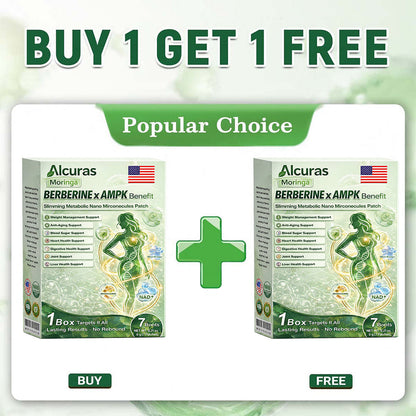 🔥Alcuras™ Moringa × Berberina × AMPK Parche de nano microagujas adelgazante y metabólico de 8 beneficios 🇺🇸 Solo una vez al día · Cambios visibles en 7 días ✅ Para obesidad, piel flácida, diabetes, apnea del sueño, problemas articulares y más