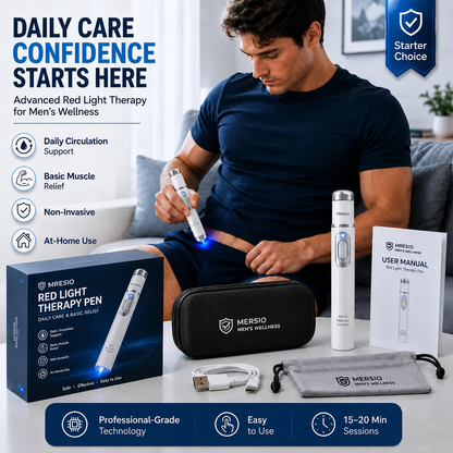 Mresio💪Advanced Acoustic Shockwave Therapy restores penile tissue health to enhance rise rigidity, stamina, and male performance confidence, relieving muscle pain, joint stiffness, tendon discomfort📈