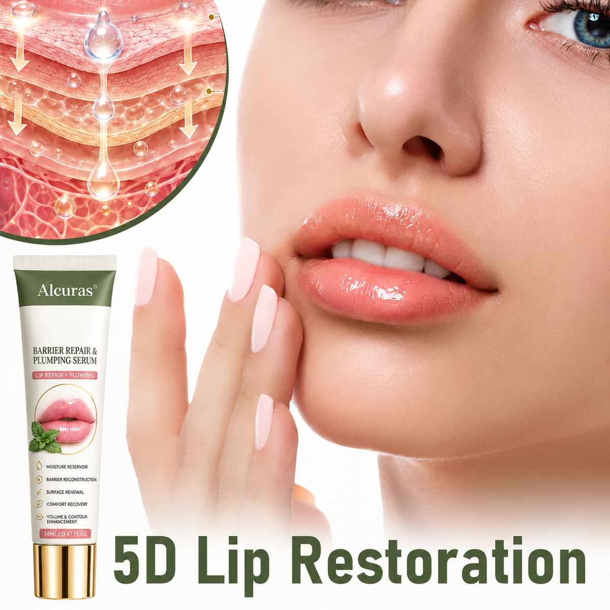Alcuras® Barrier Repair & Plumping Serum