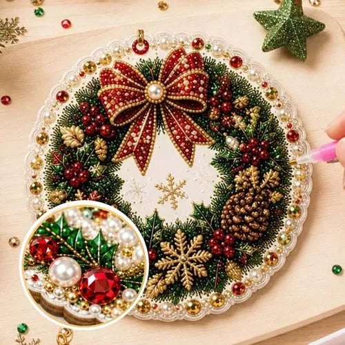 Christmas DIY Diamond Painting Ornaments