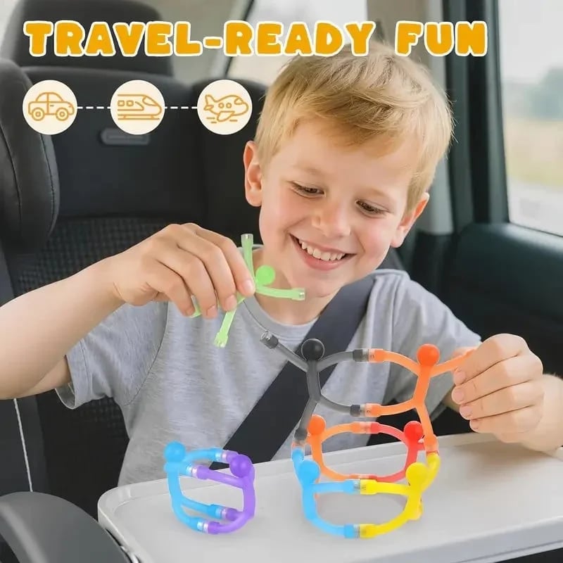 Stress Relief & Quiet Focus✨Unisex Kids' Magnetic Building Set (Set of 10)