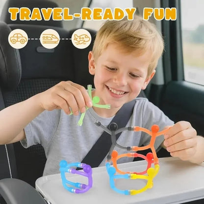 Stress Relief & Quiet Focus✨Unisex Kids' Magnetic Building Set (Set of 10)