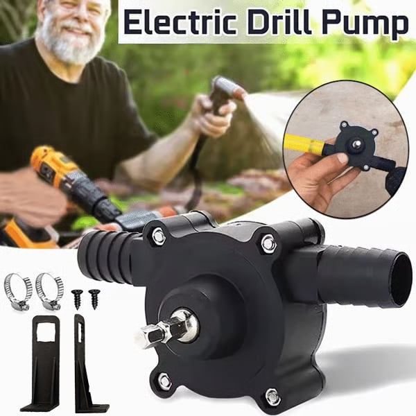 🔥 👨‍🌾🔥Portable Electric Drill Pump