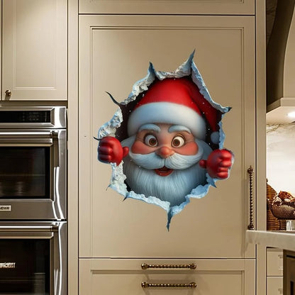 LAST DAY -49% OFF🎅✨2D Christmas Creative Wall Sticker