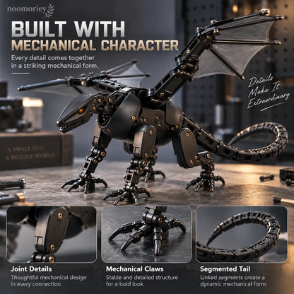 🥚🐉 DragonMorph – Mechanisches Spielzeug: Verwandlung vom Ei zum Drachen