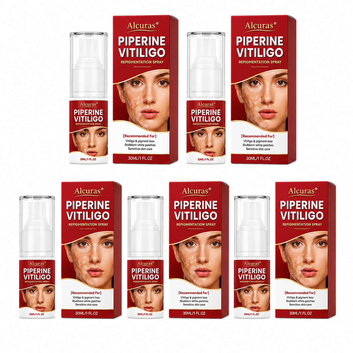 🔥100K+ SOLD | Alcuras® Advanced Piperine Vitiligo Repigmentation Spray — 👨‍⚕️✅Upgraded Steroid-Free Botanical Formula