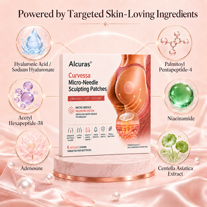 Alcuras® Curvessa Micro-Needle Sculpting Patches