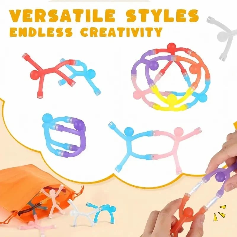 Stress Relief & Quiet Focus✨Unisex Kids' Magnetic Building Set (Set of 10)