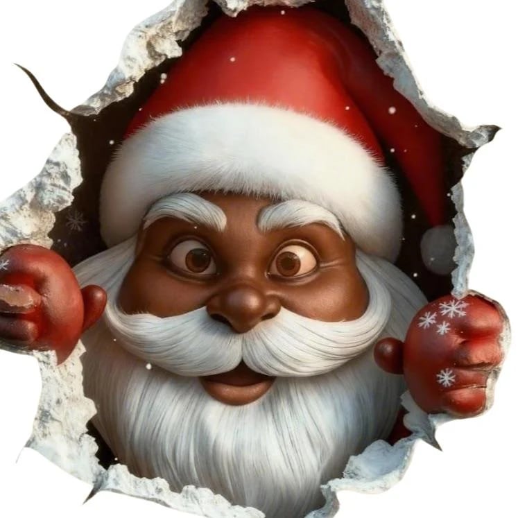 LAST DAY -49% OFF🎅✨2D Christmas Creative Wall Sticker
