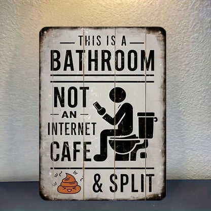 🚽 This Is a Bathroom, Not an Internet Café