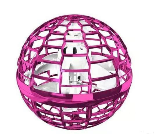🎮 FUN FOR KIDS & ADULTS🚀 THROW IT. WATCH IT RETURN🔥Flying Rotating Hover Ball