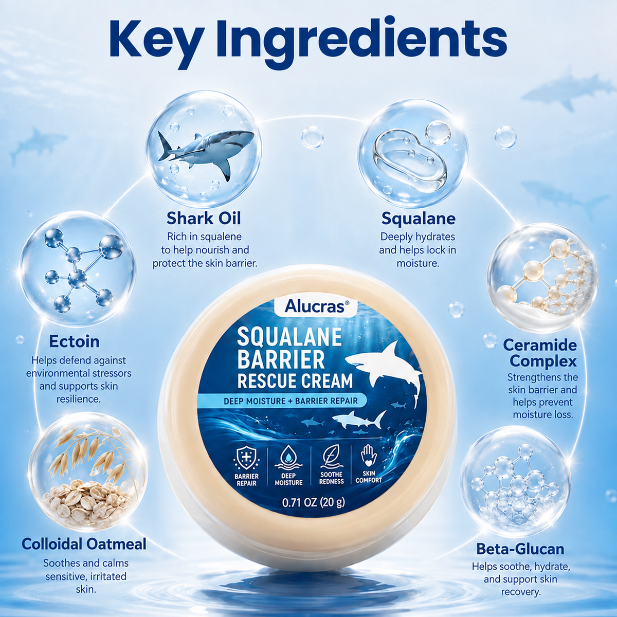 Alcuras® Squalane Barrier Rescue Cream