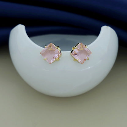 Pendientes brillantes de diamante