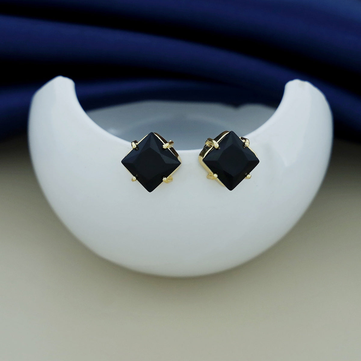 Pendientes brillantes de diamante