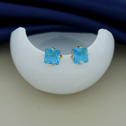 Pendientes brillantes de diamante