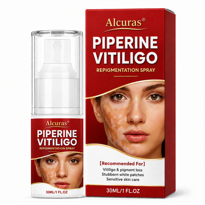 🔥100K+ SOLD | Alcuras® Advanced Piperine Vitiligo Repigmentation Spray — 👨‍⚕️✅Upgraded Steroid-Free Botanical Formula