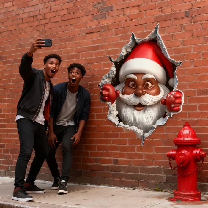 LAST DAY -49% OFF🎅✨2D Christmas Creative Wall Sticker