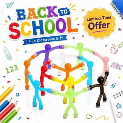 Stress Relief & Quiet Focus✨Unisex Kids' Magnetic Building Set (Set of 10)