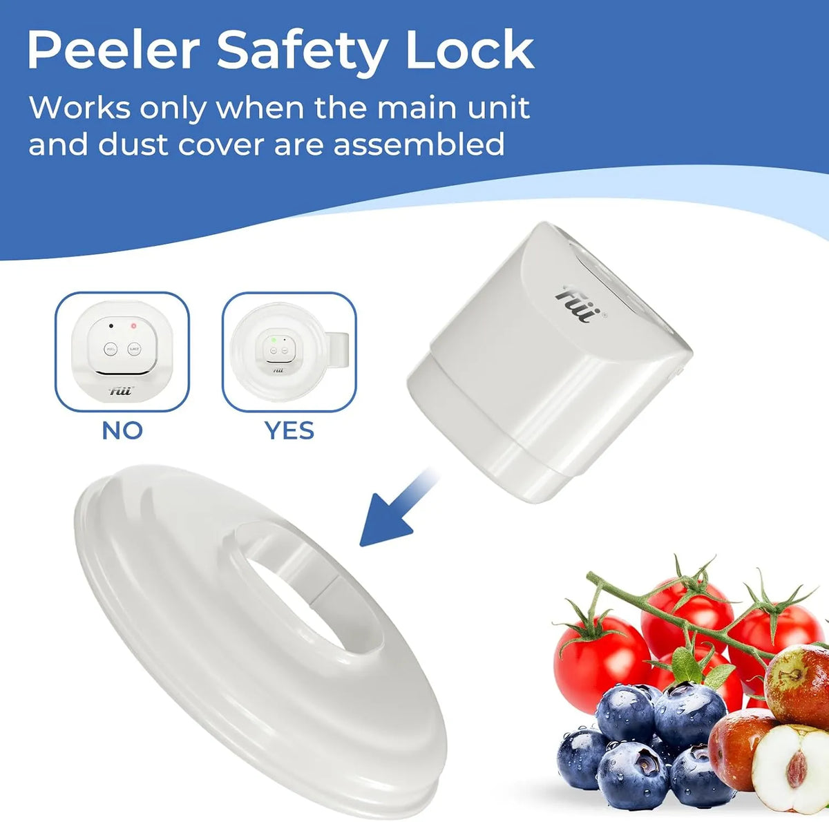 🔥Universal Automatic Peeler | The Smart Kitchen Gadget That Peels Fruits & More In Seconds