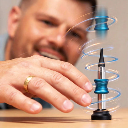🎉Say Goodbye to Desk Stress! 👋Kinetic Desk toy That Performs Impossible Landing