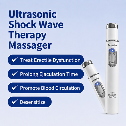 Mresio💪Advanced Acoustic Shockwave Therapy restores penile tissue health to enhance rise rigidity, stamina, and male performance confidence, relieving muscle pain, joint stiffness, tendon discomfort📈