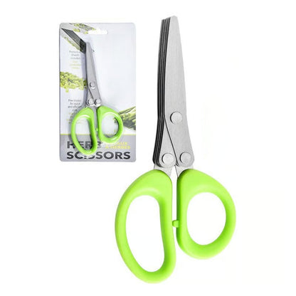 🌿 Multi-Blade Herb Scissors | Quick Kitchen Prep