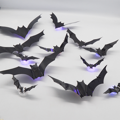 🦇Halloween 3D Bat LED Wall Light Decor